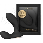 Черный вибростимулятор простаты Hugo 2 - Lelo - в Ногинске купить с доставкой