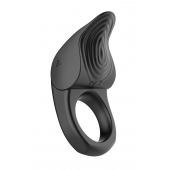 Черное эрекционное виброкольцо Vibro Lust Ring - MALESATION - в Ногинске купить с доставкой