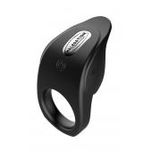 Черное эрекционное виброкольцо Vibro Lust Ring - MALESATION - в Ногинске купить с доставкой