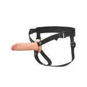 Полый страпон на ремнях 6’’ Hollow Silicone Strap-on - Pipedream - купить с доставкой в Ногинске