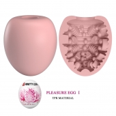 Розовый мастурбатор-яйцо Pleasure Egg I - Baile - в Ногинске купить с доставкой