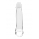 Прозрачная насадка-удлинитель 6.6’’ Extender With Ball Strap - 17,3 см. - Dream Toys - в Ногинске купить с доставкой