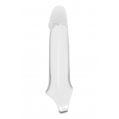 Прозрачная насадка-удлинитель 8.8’’ Extender With Ball Strap - 23,6 см. - Dream Toys - в Ногинске купить с доставкой