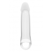 Прозрачная насадка-удлинитель 8.8’’ Extender With Ball Strap - 23,6 см. - Dream Toys - в Ногинске купить с доставкой