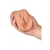 Маструбатор-вагина с вибрацией Soft   Wet Renata Realistic Tan Masturbator - Blush Novelties - в Ногинске купить с доставкой