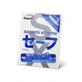 Презерватив Sagami Xtreme Ultrasafe с двойным количеством смазки - 1 шт. - Sagami - купить с доставкой в Ногинске