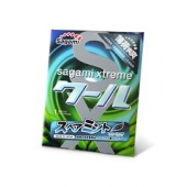 Презерватив Sagami Xtreme Mint с ароматом мяты - 1 шт. - Sagami - купить с доставкой в Ногинске