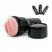 Мастурбатор-вагина Fleshlight - Vibro Pink Lady Touch с вибрацией - Fleshlight - в Ногинске купить с доставкой