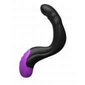 Черно-фиолетовый вибромассажёр простаты Hyper-Pulse P-Spot Massager - Pipedream - в Ногинске купить с доставкой