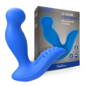 Синий вибромассажер простаты 3,5’’ P-spot Massager - 12,5 см. - Erokay - в Ногинске купить с доставкой