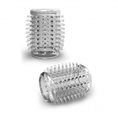 Прозрачная насадка с шипами STAY HARD COCK SLEEVE 01 CLEAR - Blush Novelties - в Ногинске купить с доставкой