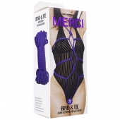 Фиолетовая верёвка для связывания и фиксации Bind Tie - 15,24 м. - Doc Johnson - купить с доставкой в Ногинске