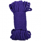 Фиолетовая верёвка для связывания и фиксации Bind Tie - 15,24 м. - Doc Johnson - купить с доставкой в Ногинске