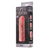 Фаллоудлинитель SUPER HERO Dewil - 17,5 см. - Lola Games - в Ногинске купить с доставкой