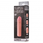 Фаллоудлинитель SUPER HERO Tempter - 16 см. - Lola Games - в Ногинске купить с доставкой