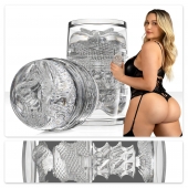 Прозрачный двусторонний мастурбатор Fleshlight Quickshot Mia Malkova - Fleshlight - в Ногинске купить с доставкой