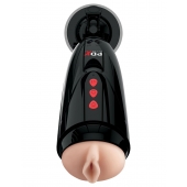 Мастурбатор-вагина с вибрацией Dirty Talk Starter Stroker - Pipedream - в Ногинске купить с доставкой