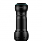 Ченый мастурбатор с интерактивная насадкой PowerBlow   Feel Pocket Stroker - Kiiroo - в Ногинске купить с доставкой