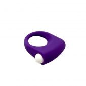 Фиолетовое эрекционное кольцо Puggle Vibrating Ring with Bullet - Adrien Lastic - в Ногинске купить с доставкой