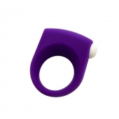 Фиолетовое эрекционное кольцо Puggle Vibrating Ring with Bullet - Adrien Lastic - в Ногинске купить с доставкой