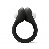Черное эрекционное кольцо Zippy Vibrating Ring With Bullet - Adrien Lastic - в Ногинске купить с доставкой