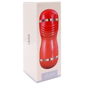 Двусторонний мастурбатор в колбе Cleo - вагина и ротик - Boys of Toys - в Ногинске купить с доставкой