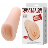 Телесный тугой мастурбатор-вагина Passion Lady - Baile - в Ногинске купить с доставкой