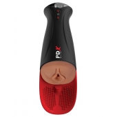 Мастурбатор-вагина в колбе с вибрацией Fuck-O-Matic Pro XL - Pipedream - в Ногинске купить с доставкой
