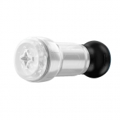 Набор PowerBlow   Feel Pocket Stroker Crystal: мастурбатор и интерактивная насадка - Kiiroo - в Ногинске купить с доставкой