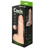 Телесный фаллоудлинитель с мошонкой Cock Next - 19 см. - LOVETOY (А-Полимер) - в Ногинске купить с доставкой
