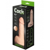 Телесный фаллоудлинитель с мошонкой Cock Next - 17 см. - LOVETOY (А-Полимер) - в Ногинске купить с доставкой