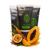 Набор из 3 съедобных лубрикантов JUJU со вкусом тропических фруктов - JuJu - купить с доставкой в Ногинске