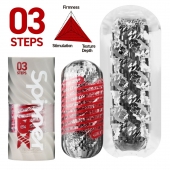 Мастурбатор Tenga Spinner DX 03 Steps - Tenga - в Ногинске купить с доставкой