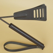 Черный кожаный стек «Сириус» - 60 см. - Sitabella - купить с доставкой в Ногинске