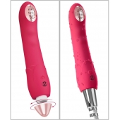 Малиновая насадка на душ с вибрацией Showers to orgasm - 20,1 см. - Orion - купить с доставкой в Ногинске