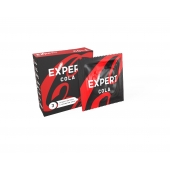 Презервативы с ароматом колы Expert Cola - 3 шт. - Expert - купить с доставкой в Ногинске