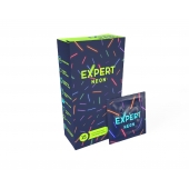 Светящиеся в темноте презервативы Expert Neon - 15 шт. - Expert - купить с доставкой в Ногинске