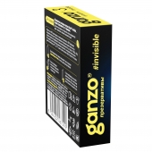 Супертонкие презервативы Ganzo Invisible - 15 шт. - Ganzo - купить с доставкой в Ногинске