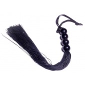 Черная силиконовая плеть - 37 см. - Boys of Toys - купить с доставкой в Ногинске