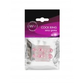 Прозрачная насадка на пенис с цветными шариками - Erowoman-Eroman - в Ногинске купить с доставкой