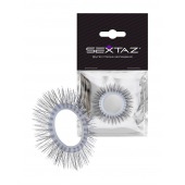 Круглое эрекционное кольцо с «ресничками» - Sextaz - в Ногинске купить с доставкой