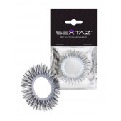 Круглое эрекционное кольцо с длинными «ресничками» - Sextaz - в Ногинске купить с доставкой