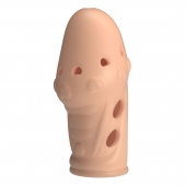 Телесная насадка на пенис Booker - 8 см. - Baile - в Ногинске купить с доставкой