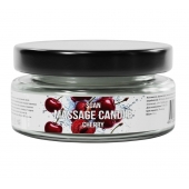 Массажная свеча «Спелая вишня» - 50 мл. - SGAN - купить с доставкой в Ногинске