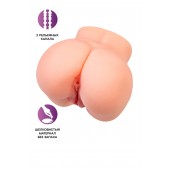 Реалистичный мастурбатор в форме попки с двумя любовными входами - No Name - в Ногинске купить с доставкой