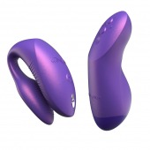 Фиолетовый вибратор для пар We-Vibe Chorus Pro - We-vibe