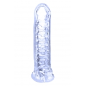 Прозрачная насадка-удлинитель Stretchy Touch - 18 см. - NMC - в Ногинске купить с доставкой