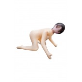 Телесная надувная секс-кукла в позиции догги-стайл - NMC - в Ногинске купить с доставкой