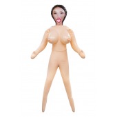 Телесная надувная секс-кукла с пышным бюстом - NMC - в Ногинске купить с доставкой