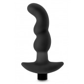 Черный вибромассажер простаты Prostate Massager 03 - 15,2 см. - Blush Novelties - в Ногинске купить с доставкой